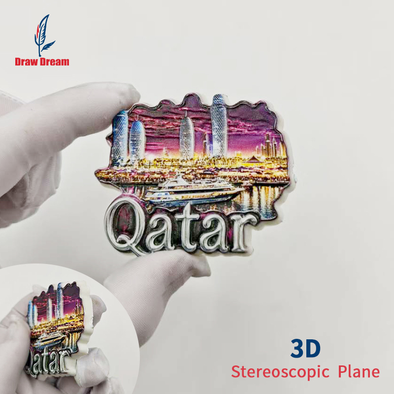 Home Decor Qatar - Imán de Refrigerador 3D de Catar,