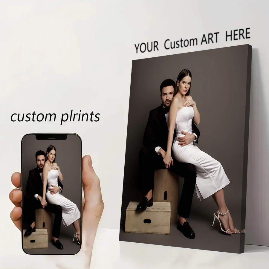 Home Decor Games - Póster de Lienzo Impreso Personalizado, Póster