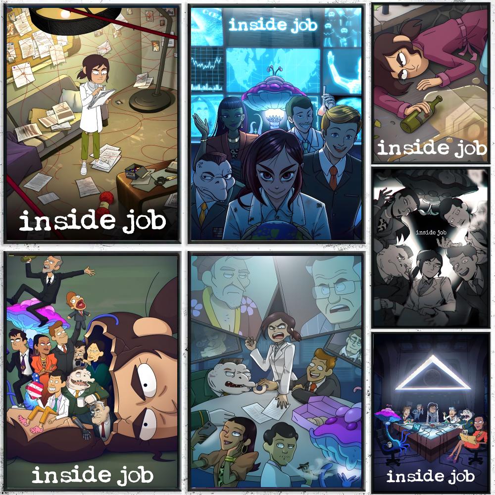 Home Decor Jobs - Póster de Anime Cartoon I-Inside Job