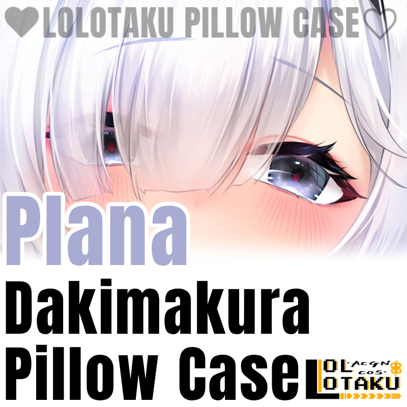 Home Decor Games - Funda de almohada Plana Dakimakura Blue