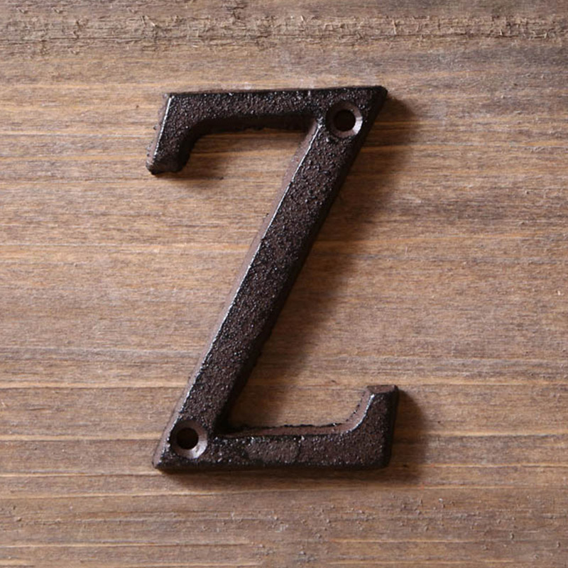 Home Decor Y2K - Letras y números de Metal de
