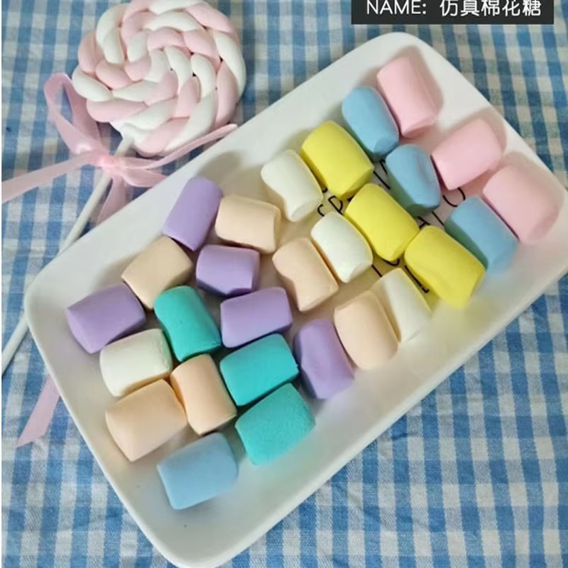 Home Decor From Clay - Modelo de postre de malvavisco falso