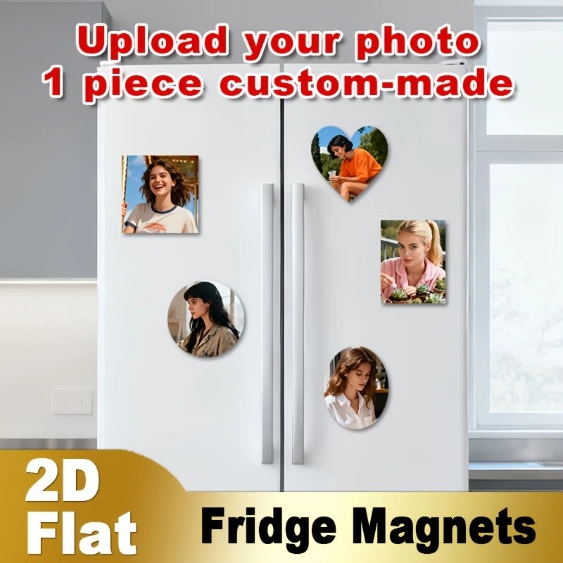 Home Decor Painting - Imán de Refrigerador con Foto Personalizada,