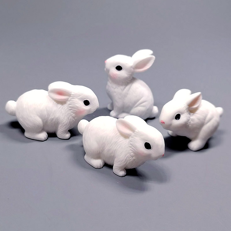Home Decor Ikea - Conejos Blancos Artificiales, Decoración de Pascua,