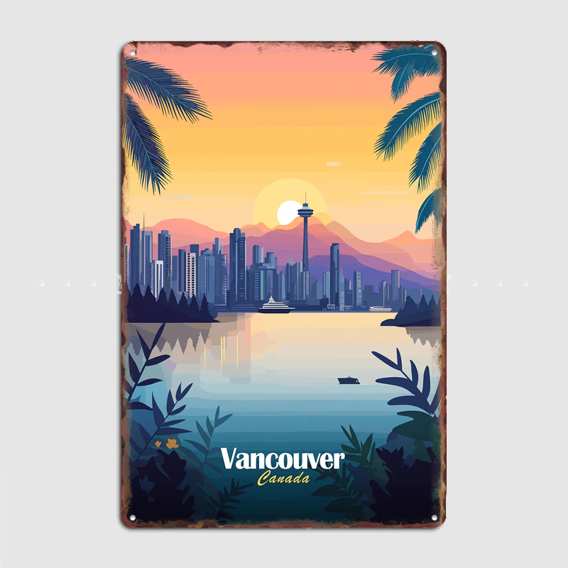 Home Decor Vancouver - Pósteres de paisajes de viaje con