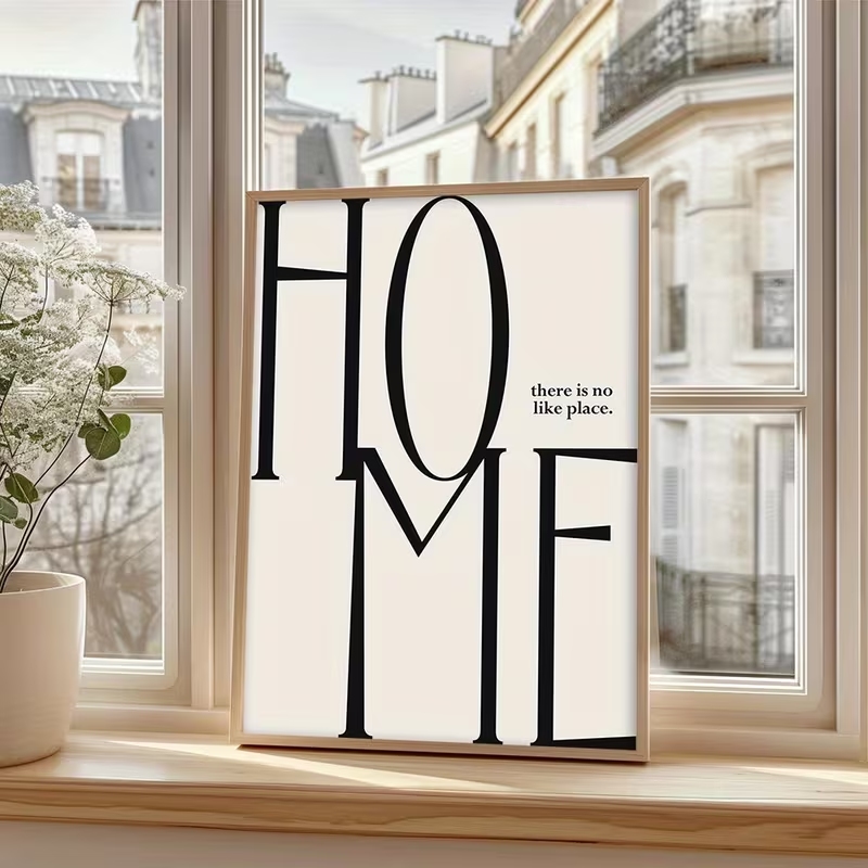 Home Decor Minimal - Impresión de arte de pared con
