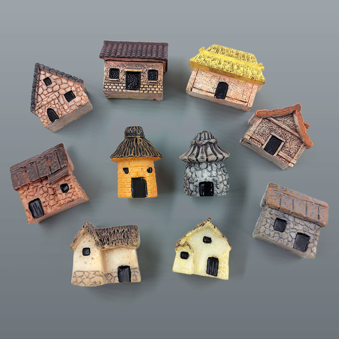 Home Decor Ikea - Figura de Casa Pequeña en Miniatura,