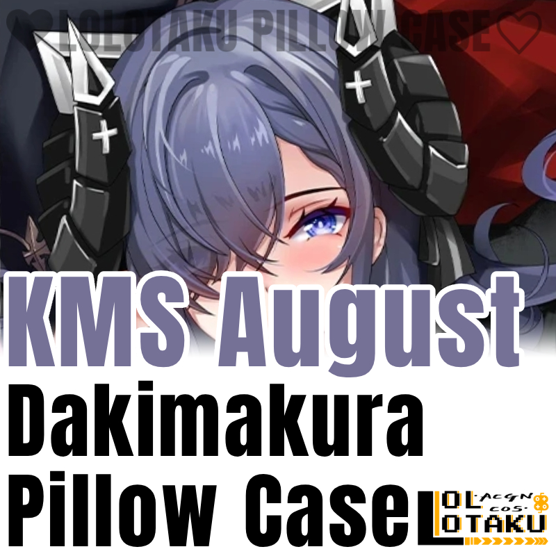 Home Decor Games - KMS August Dakimakura Azur Lane Funda