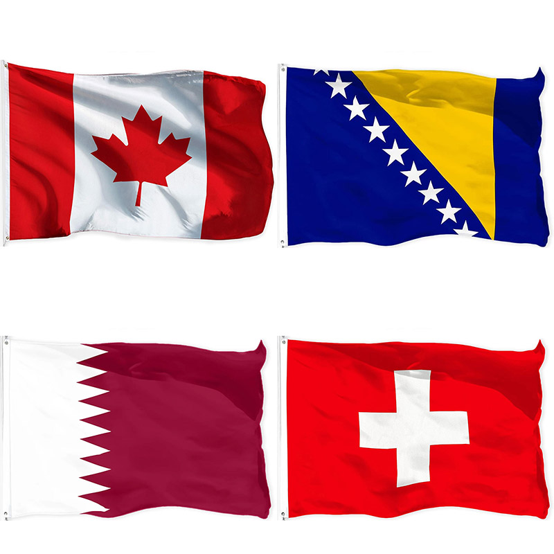 Home Decor Qatar - Bandera del Grupo B de la