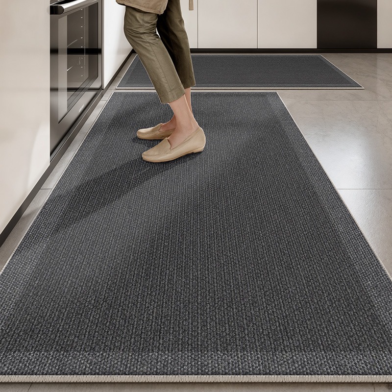 Home Decor Online Game - Alfombra para Cocina, Tapete Gris Oscuro,