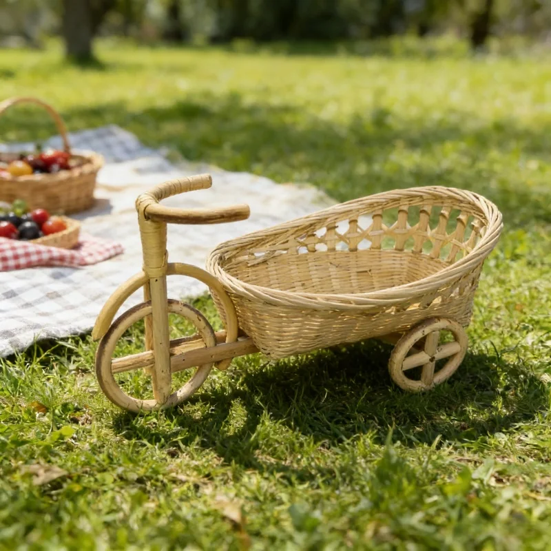 Home Decor Rattan - Accesorios de fotografía para recién nacidos,