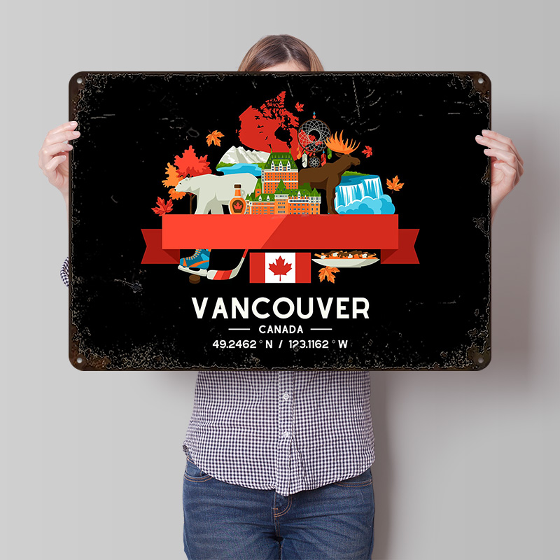 Home Decor Vancouver - Mapa de la ciudad de Vancouver,