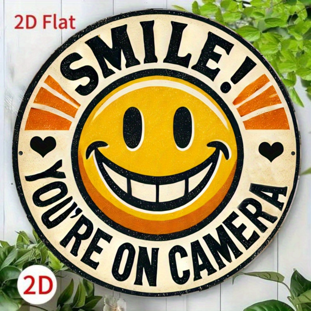 Home Decor Emoji - Letrero de Madera 2D Plano con