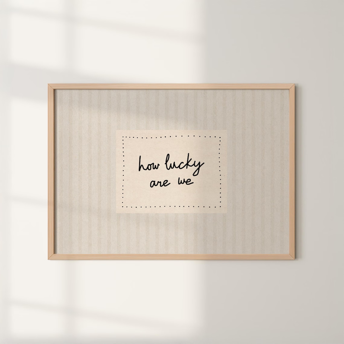 Home Decor Minimal - Cuadro moderno y minimalista con citas