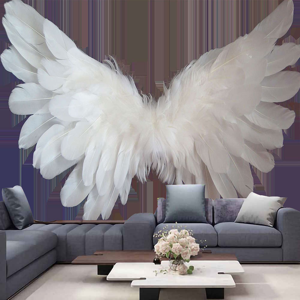 Home Decor Hippie - Tapiz de alas de Ángel grande,
