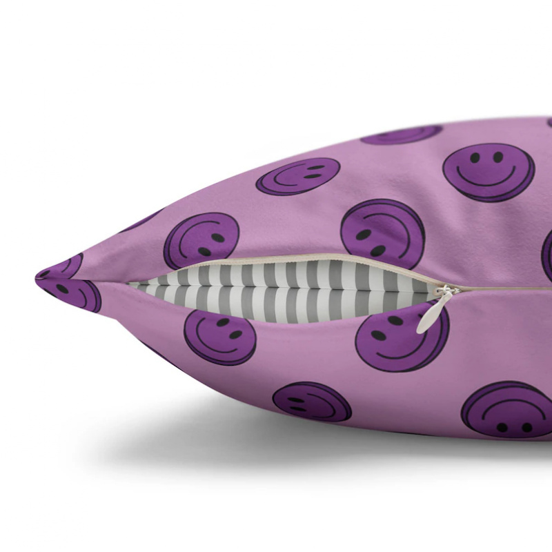 VIKAMA Funda de cojín con dise - Home Decor Emoji reseña y precio