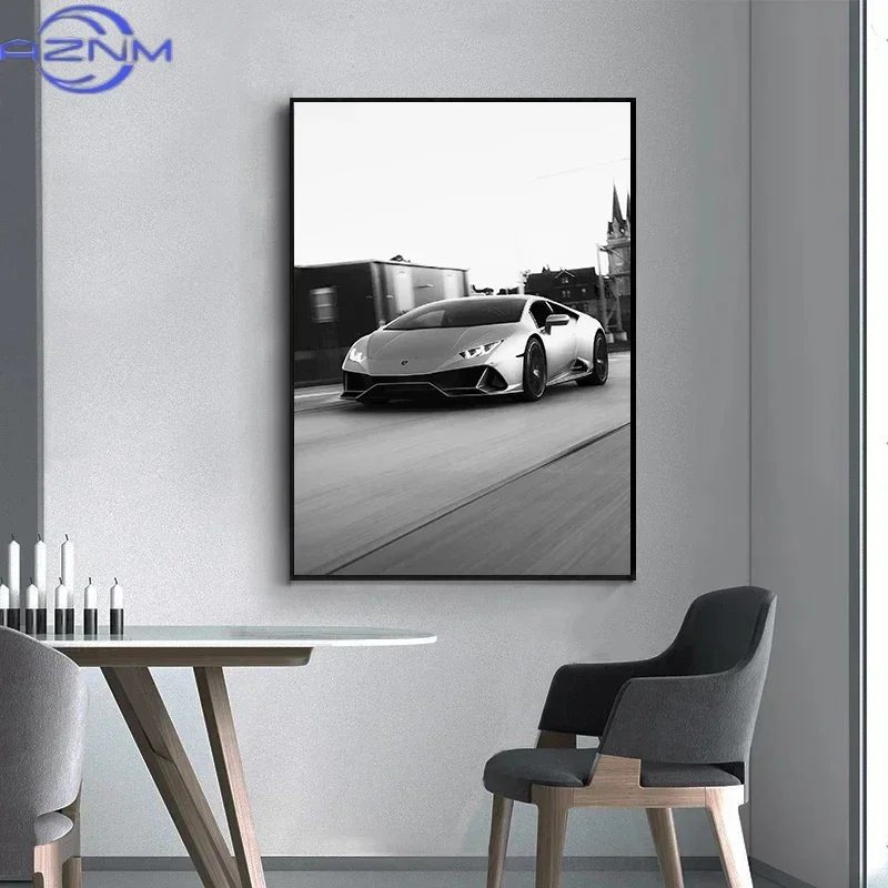 Arte Mural Moderno, Impresione - Watercolor Poster Print reseña y precio