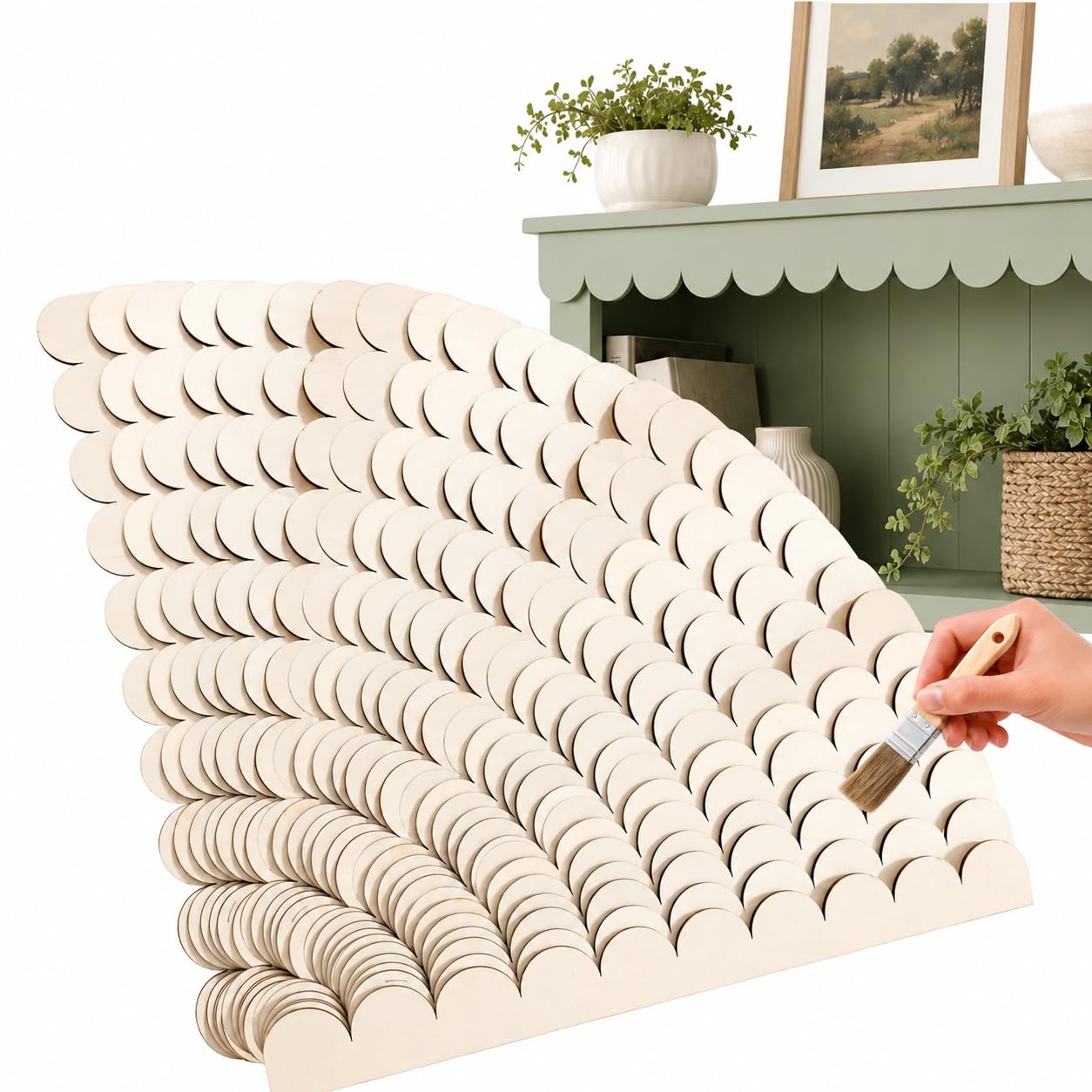 12 Molduras de Madera Festonea - Home Decor Wall Molding reseña y precio
