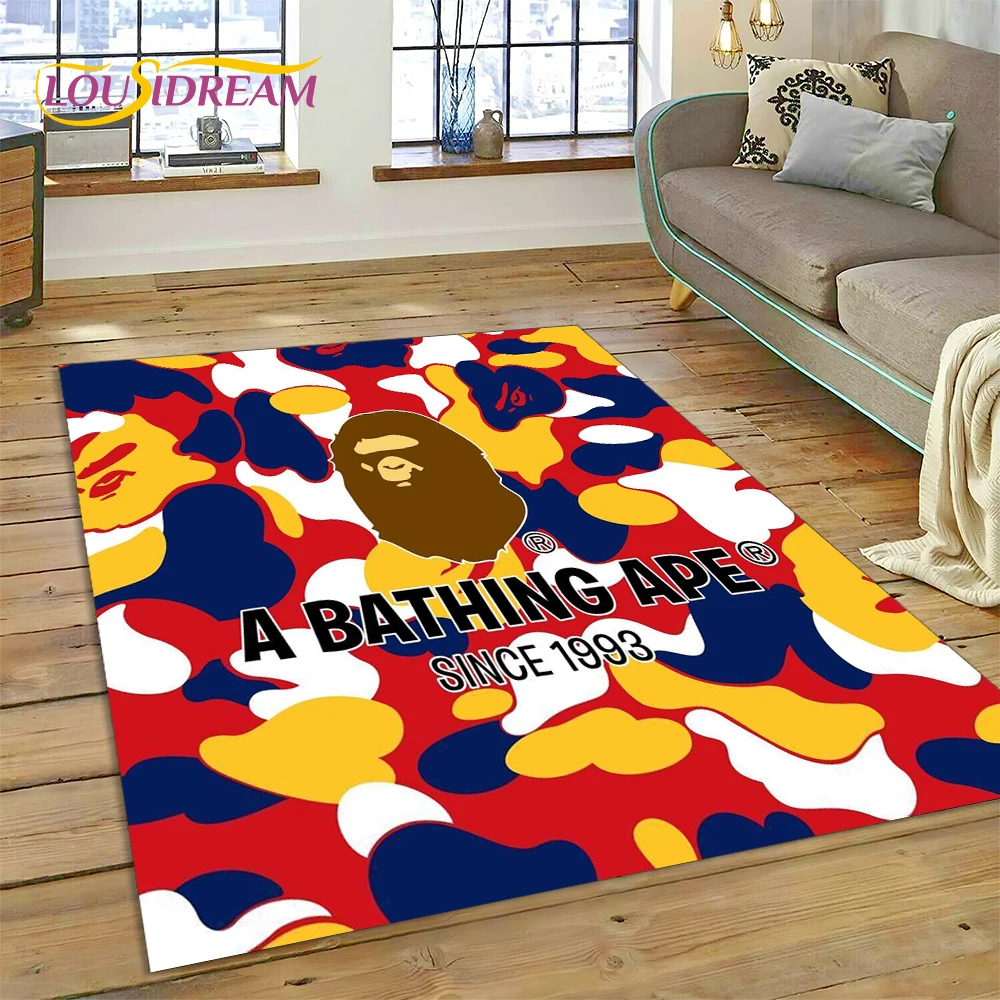 Alfombra de Moda B-BAPE Impres - Home Decor Online Game reseña y precio