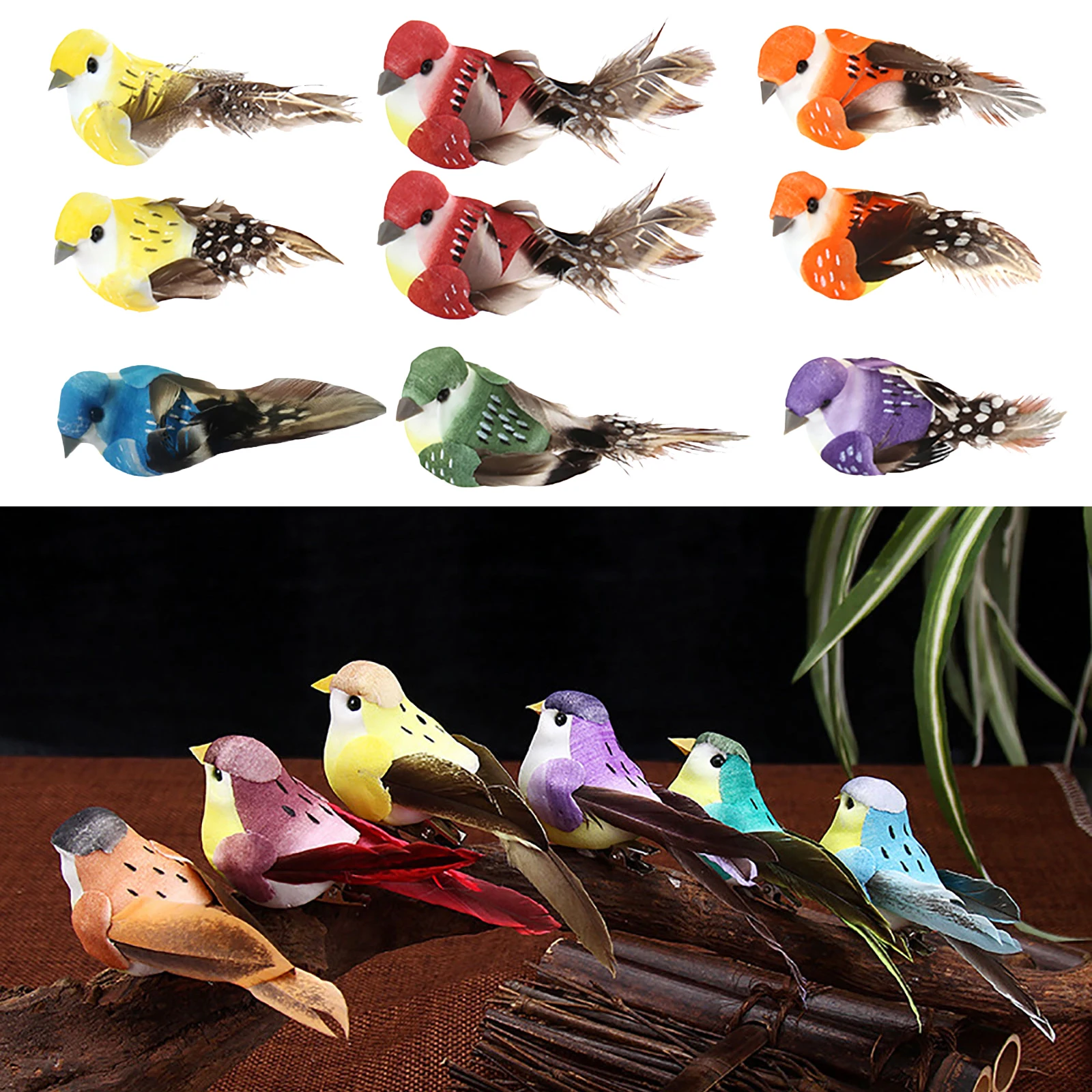 Juego de 12 Uds de pájaros art - Home Decor Ikea reseña y precio