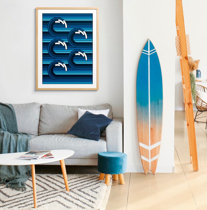 Póster de obras de arte contem - Watercolor Poster Print reseña y precio