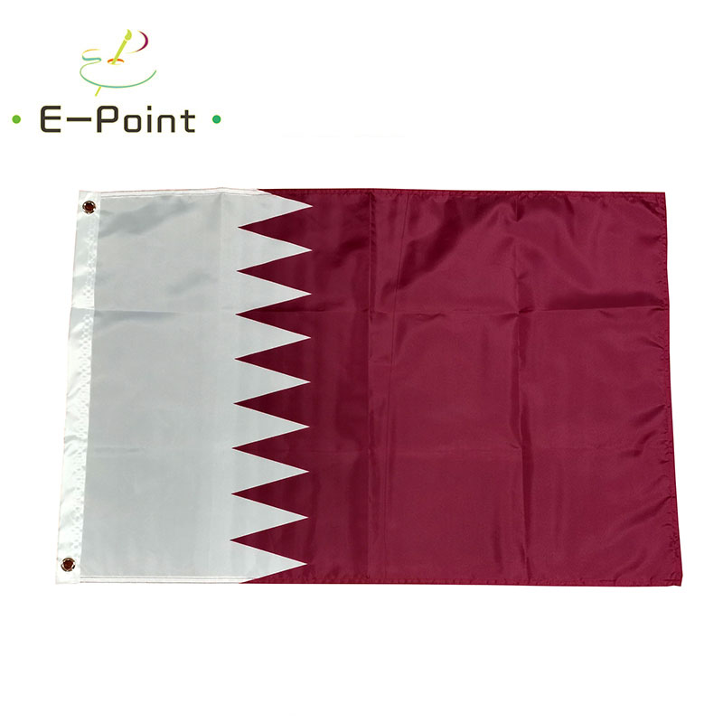 Bandera nacional de Qatar, 2 p - Home Decor Qatar reseña y precio