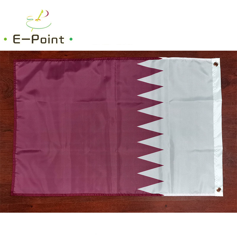 Bandera nacional de Qatar, 2 p - Home Decor Qatar reseña y precio