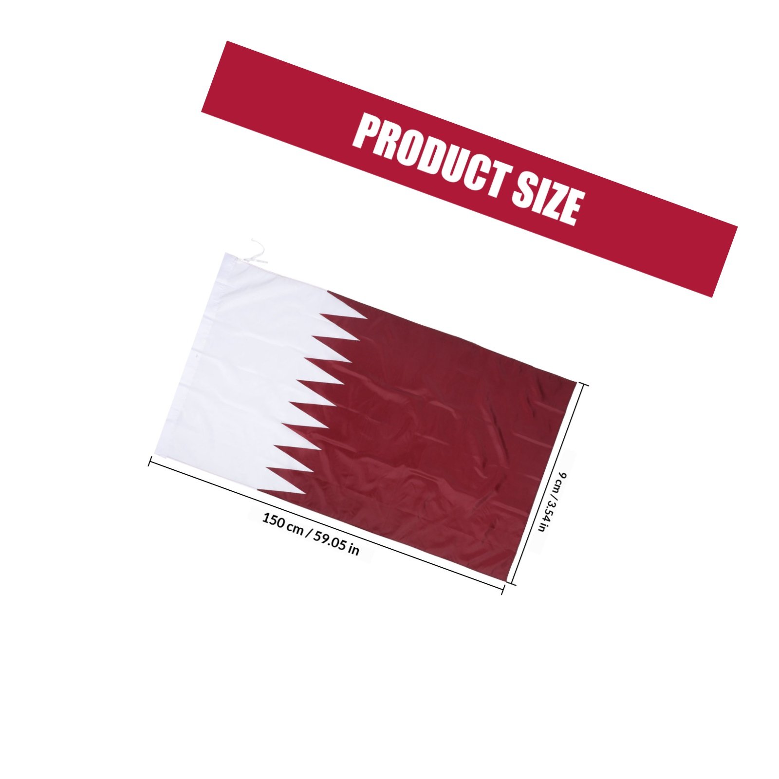 Bandera de Qatar para Colgar,  - Home Decor Qatar reseña y precio