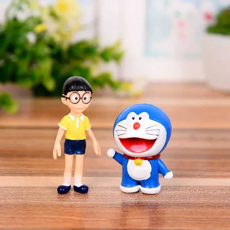 5 Figuras de PVC de Doraemon,  - Home Decor Games reseña y precio
