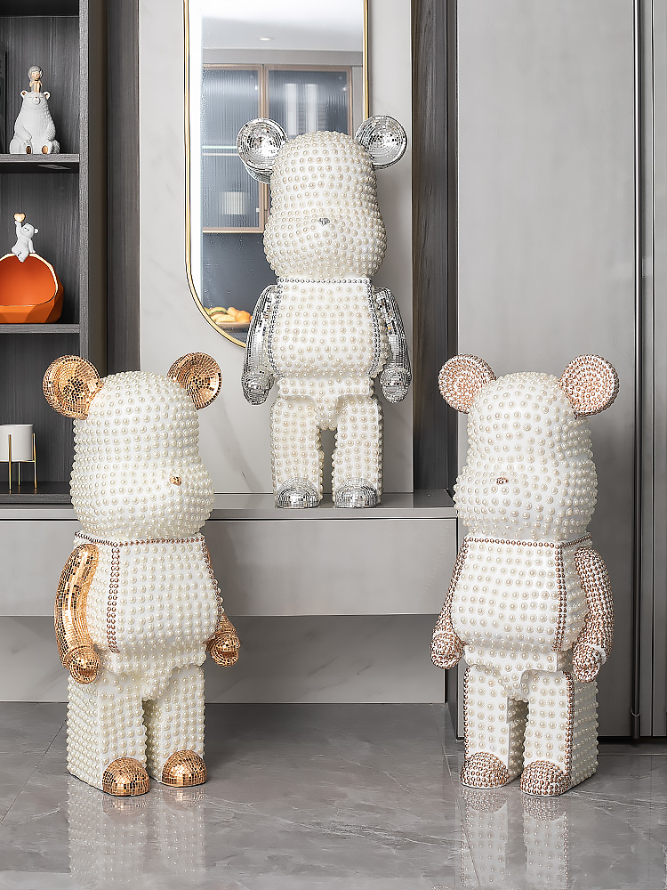 Adorno de oso de dibujos anima - Home Decor Y2K reseña y precio