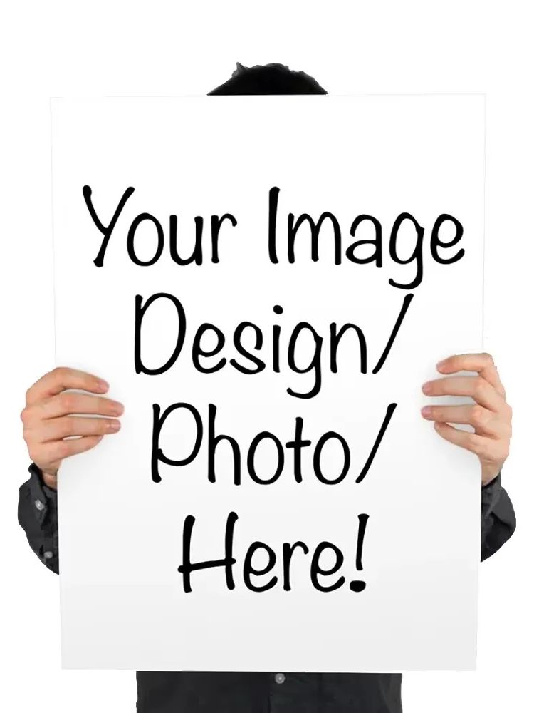 Póster personalizado de mano f - Home Decor Minimal reseña y precio