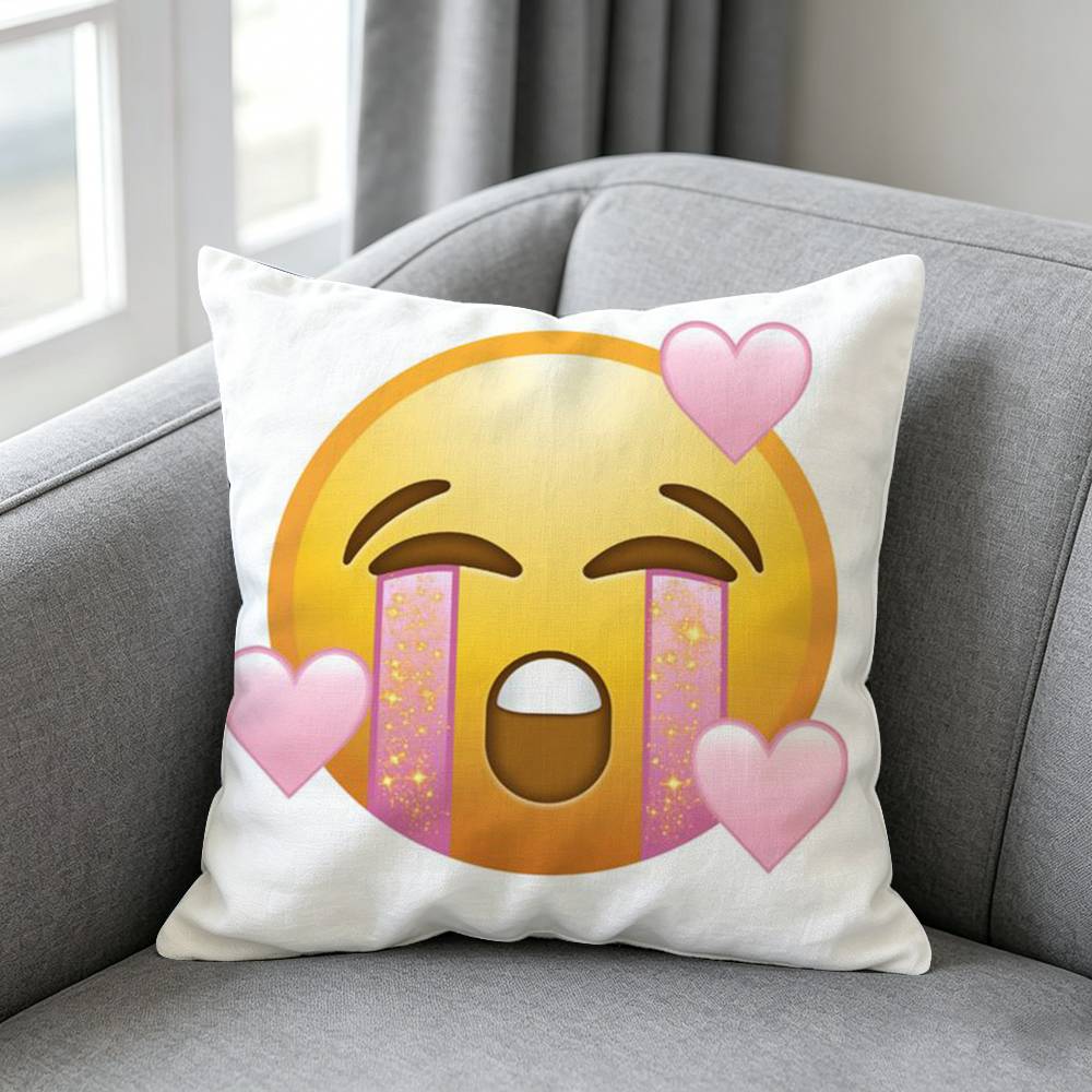 Funda de almohada con diseño d - Home Decor Emoji reseña y precio