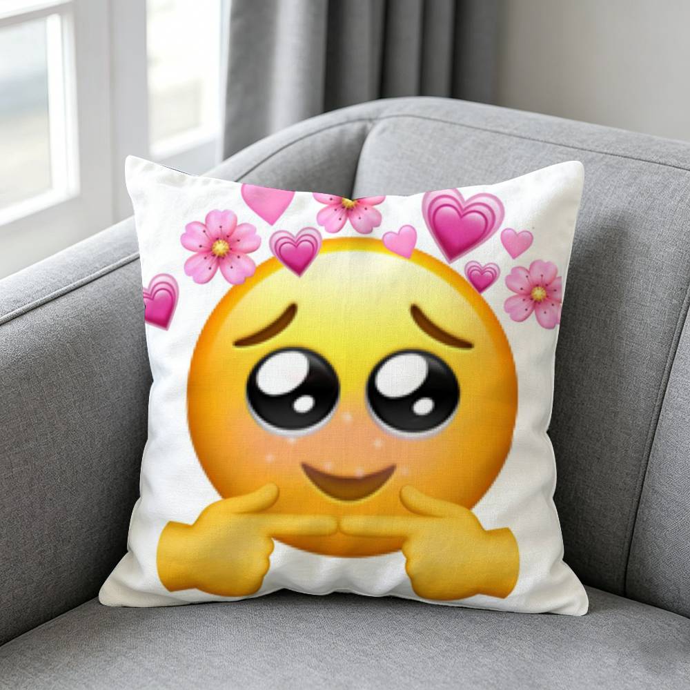 Funda de almohada con diseño d - Home Decor Emoji reseña y precio