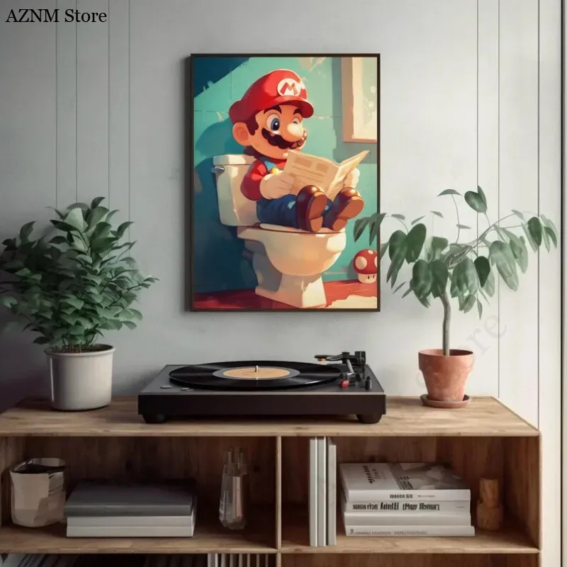 Póster de videojuego de dibujo - Watercolor Poster Print reseña y precio
