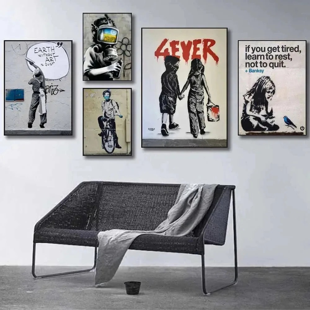 1 pieza de arte mural sin marc - Home Decor Minimal reseña y precio