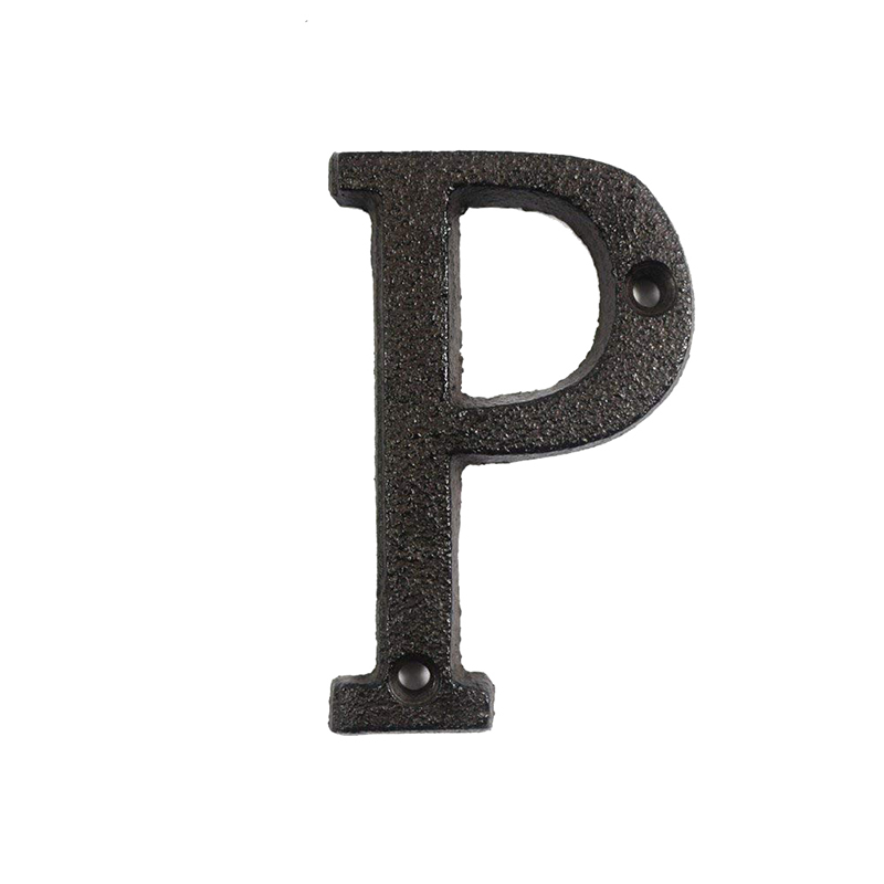 Letras y números de Metal de h - Home Decor Y2K reseña y precio