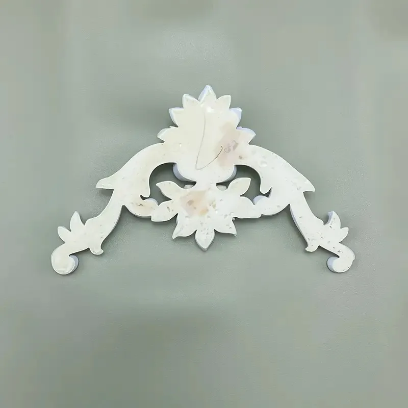 Moldura de esquina floral de p - Home Decor Wall Molding reseña y precio