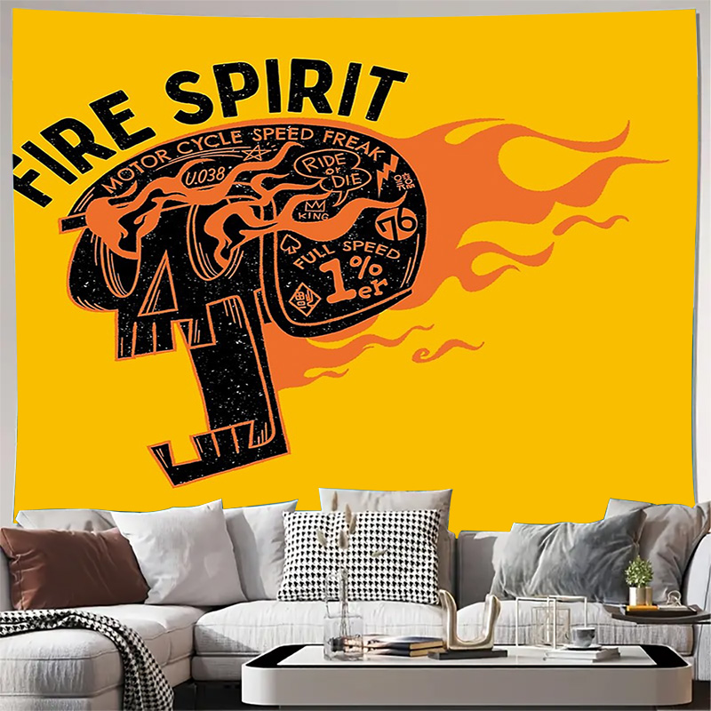 Tapiz de pared de motocicleta  - Home Decor Hippie reseña y precio