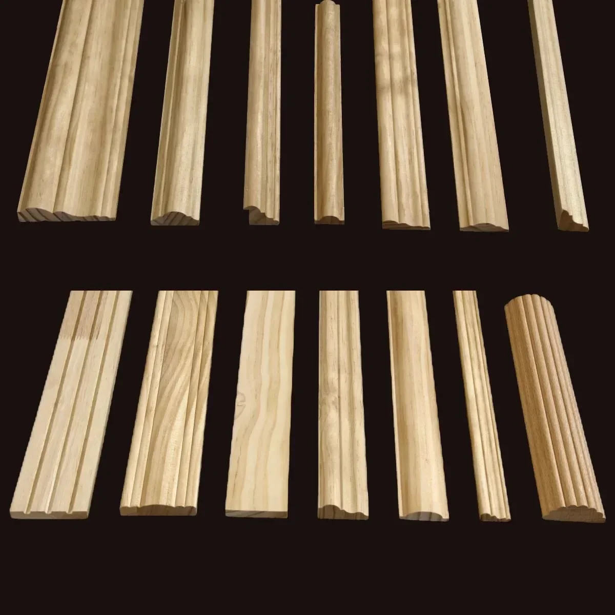 Molduras decorativas de madera - Home Decor Wall Molding reseña y precio