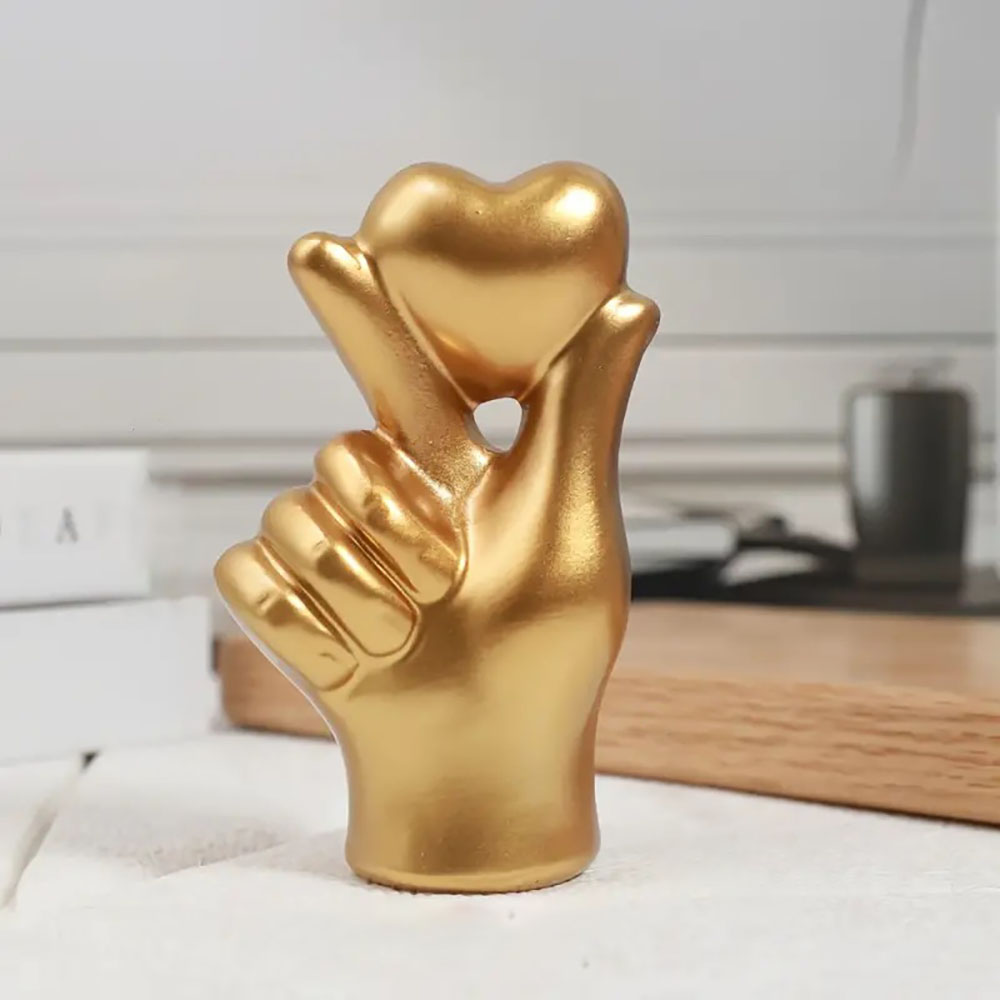 Estatuas de gesto de mano en f - Home Decor Y2K reseña y precio