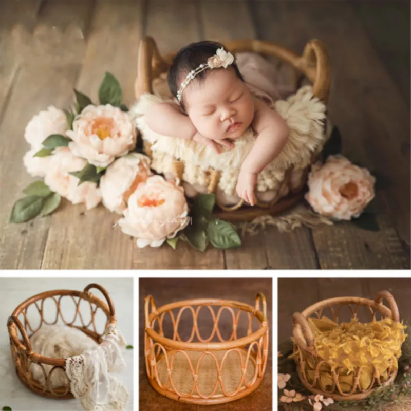 Cesta de ratán para bebé, acce - Home Decor Rattan reseña y precio