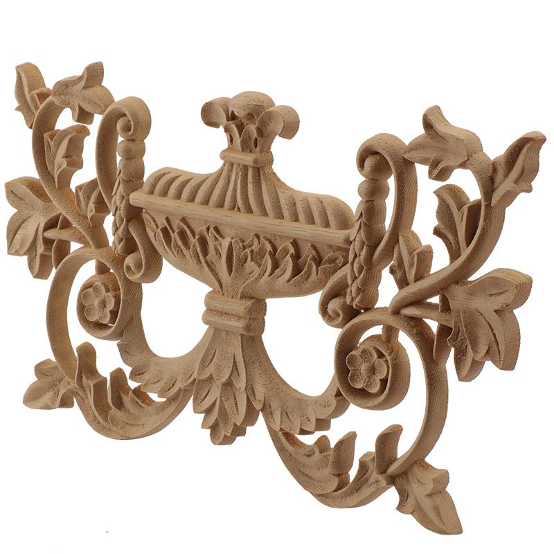 Apliques de madera tallada par - Home Decor Wall Molding reseña y precio