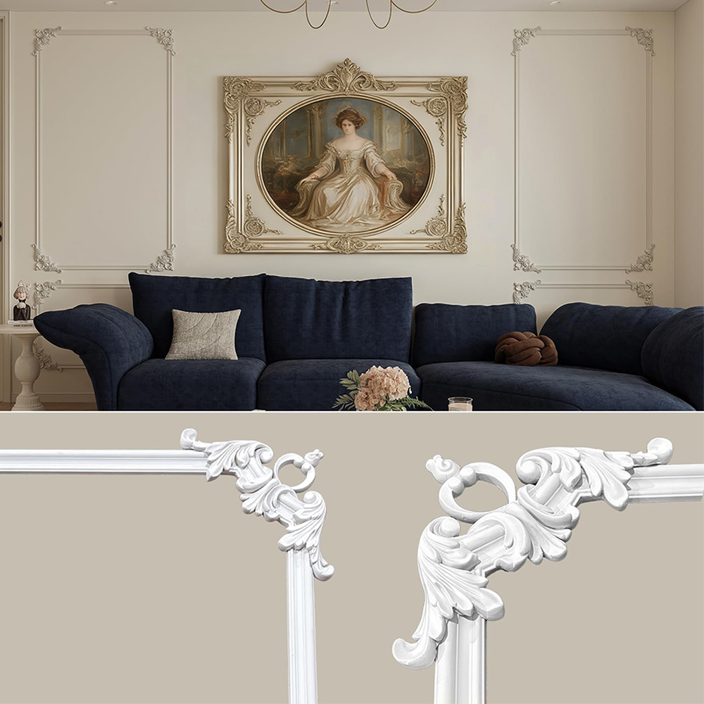 Kit de Molduras de Techo de PU - Home Decor Wall Molding reseña y precio