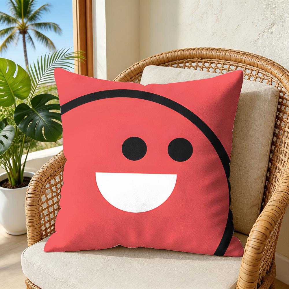 Funda de cojín con emoji sonri - Home Decor Emoji reseña y precio