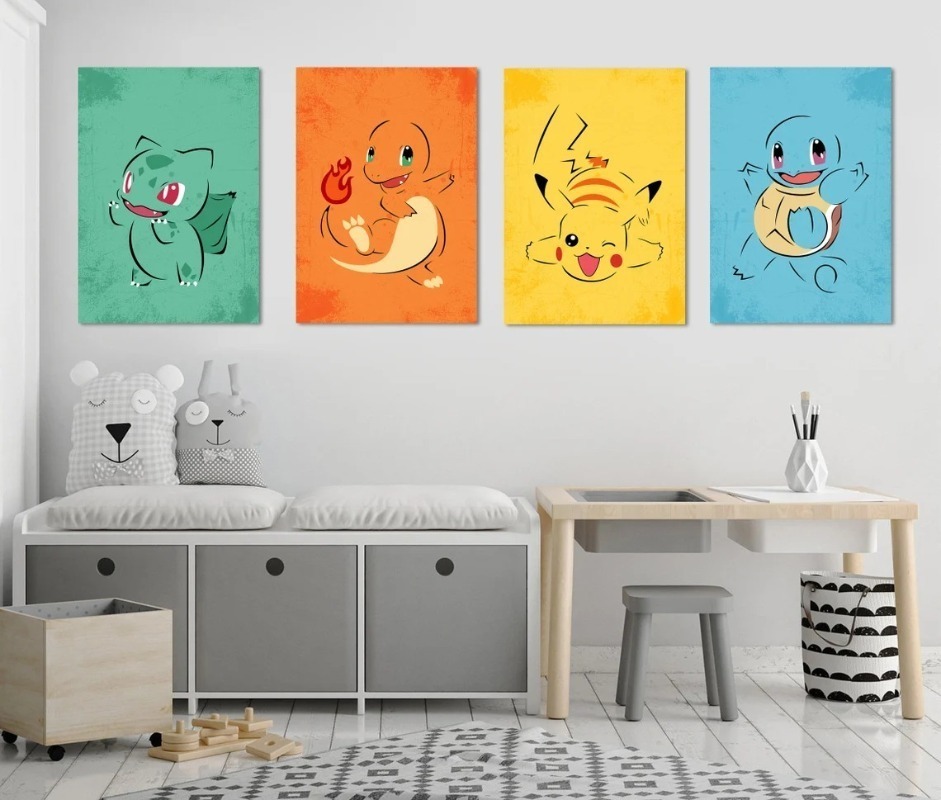 Póster de dibujos animados sin - Watercolor Poster Print reseña y precio