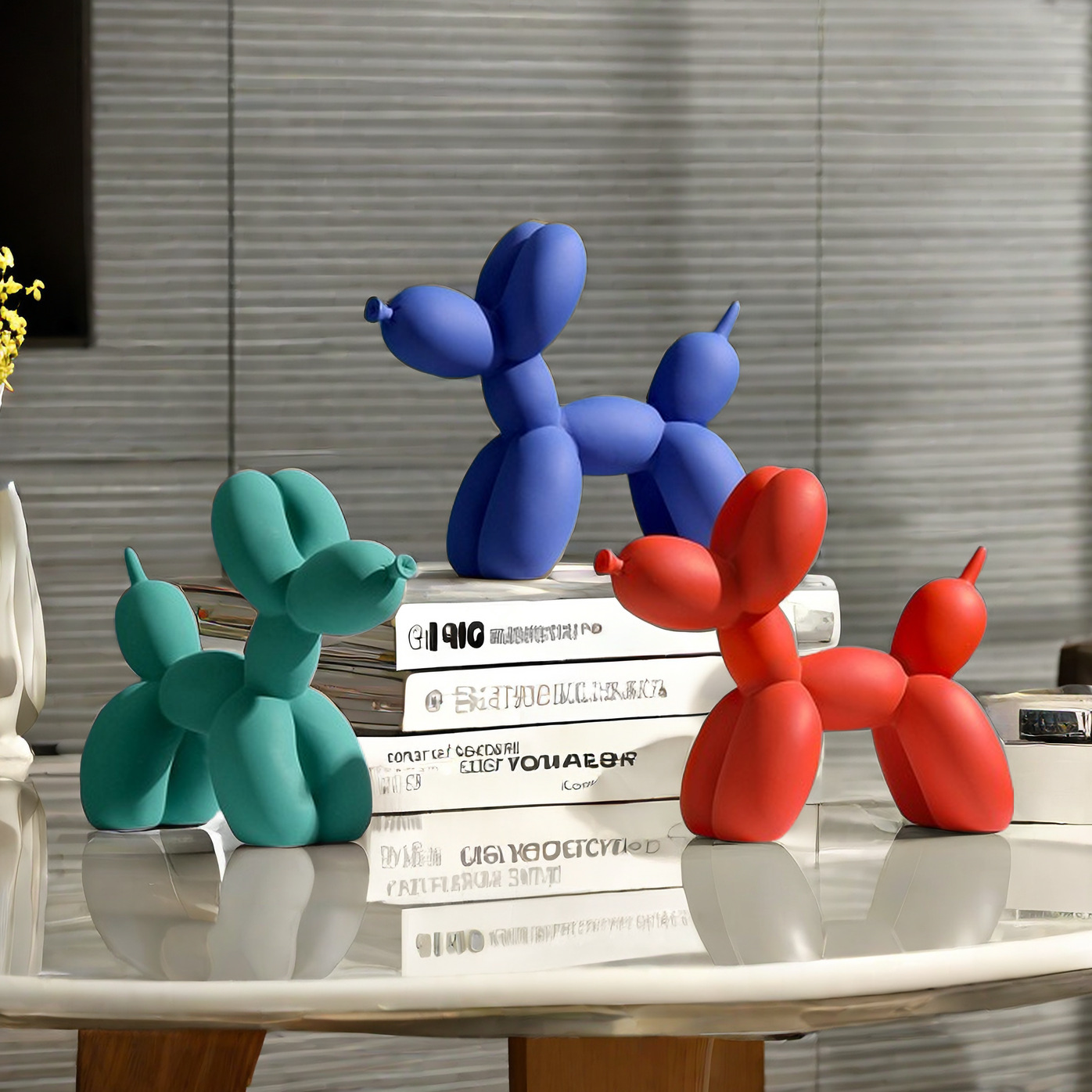 Estatua de Perro Globo de Colo - Home Decor Exhibition reseña y precio