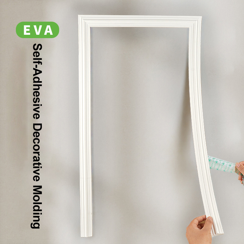 1 Rollo de Moldura Flexible Au - Home Decor Wall Molding reseña y precio