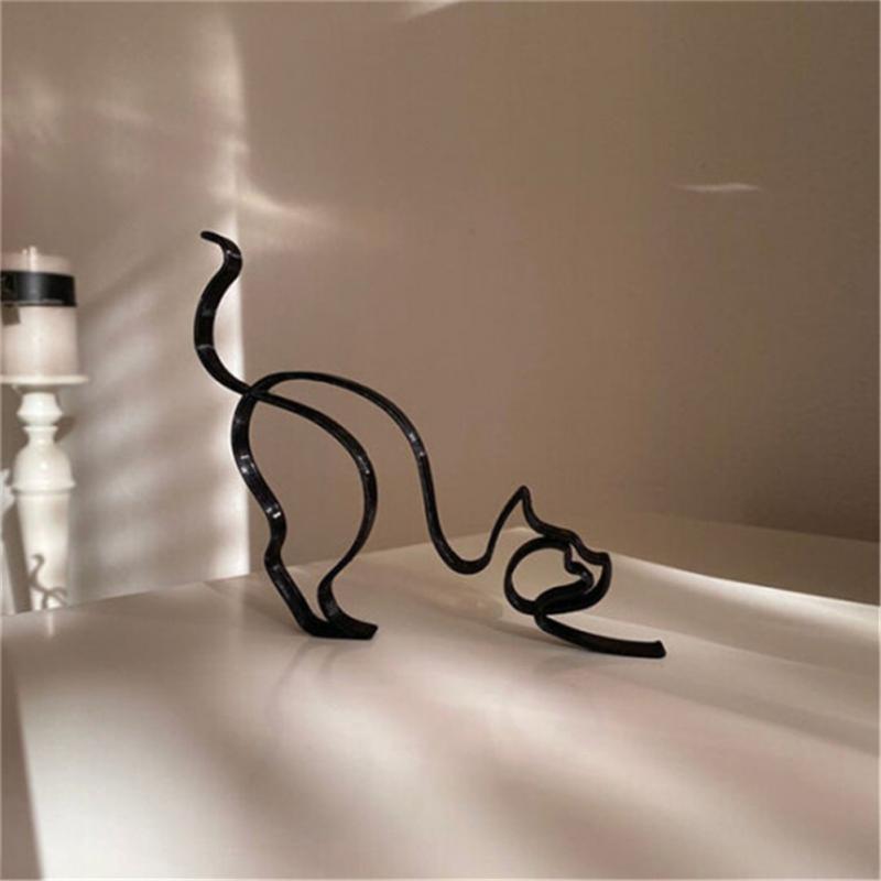 Escultura artística de perro,  - Home Decor Y2K reseña y precio