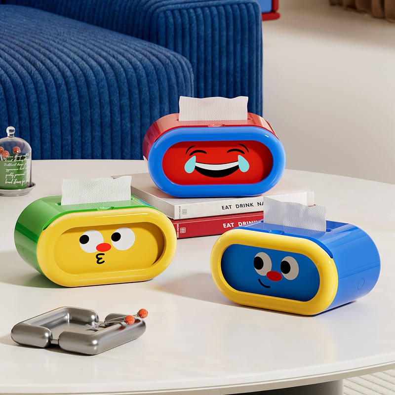 Uforu Funny Emoji Caja de alma - Home Decor Emoji reseña y precio