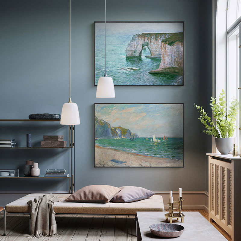 Póster de Monet famoso, pintur - Home Decor Mirror reseña y precio